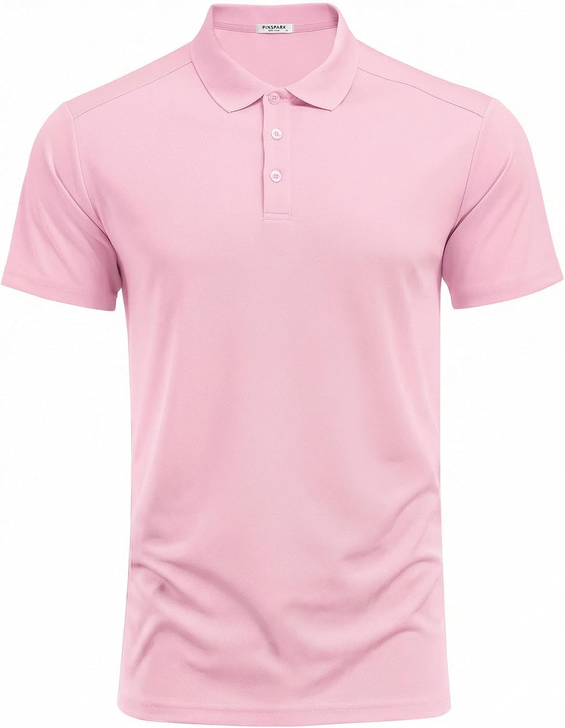Men'S Golf Polo Shirts Moisture Wicking Quick Dry Performance Short Sleeve Collared Shirt Slim Fit Athletic Polos