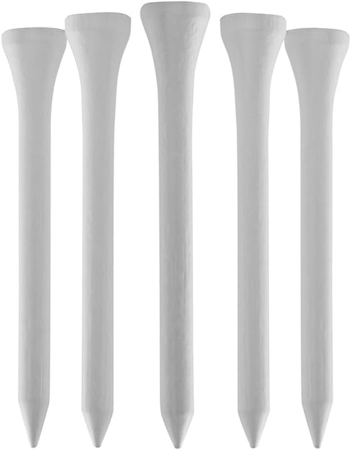 100 PCS Bamboo Golf Tees | Multiple Colours & Sizes | Castle Golf Tees | Standard Golf Tees | Eco Friendly & Sustainable Bamboo Golf Tees