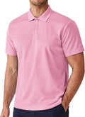 Polo Shirts for Men Short Sleeve Lightweight Quick Dry Golf T Shirt Moisture Wicking Casual Workout