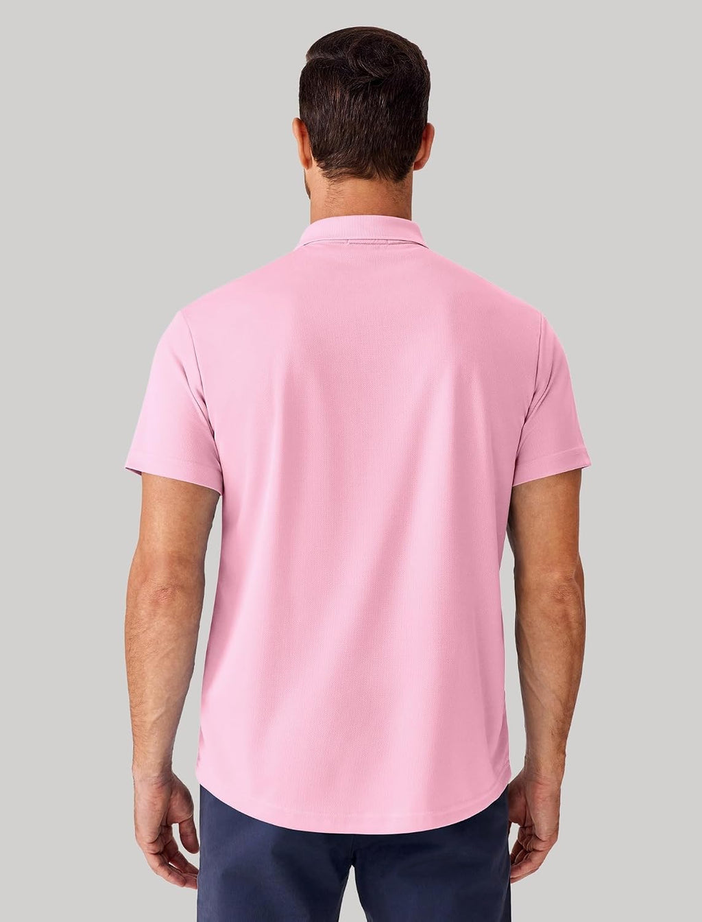 Polo Shirts for Men Short Sleeve Lightweight Quick Dry Golf T Shirt Moisture Wicking Casual Workout