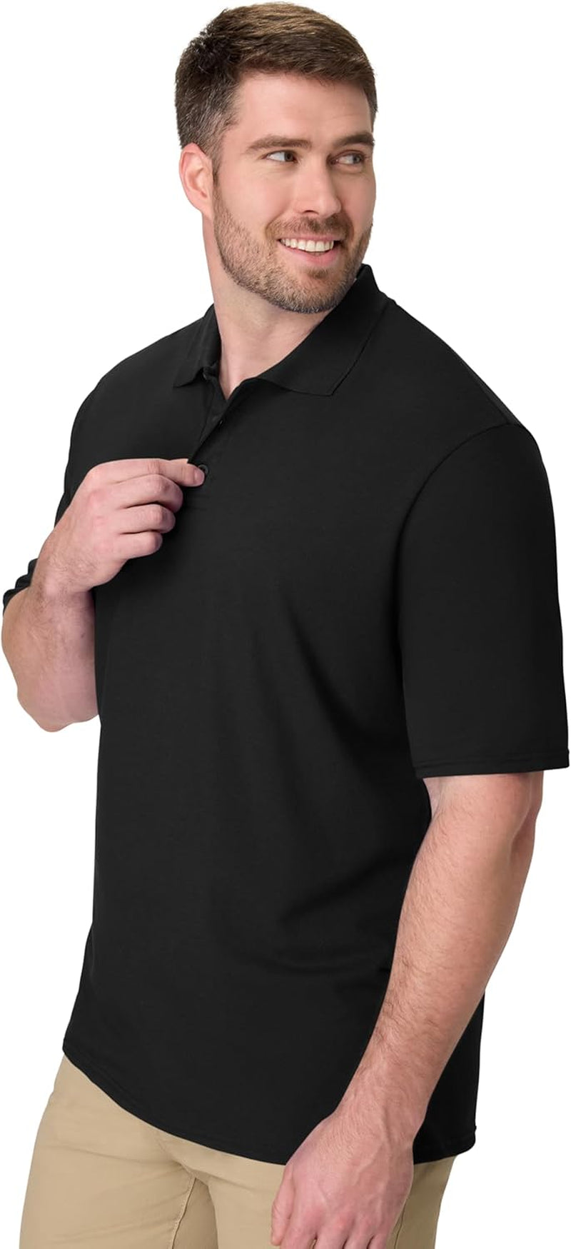 Men’S X-Temp Short Sleeve Polo Shirt, Midweight Men'S Shirt