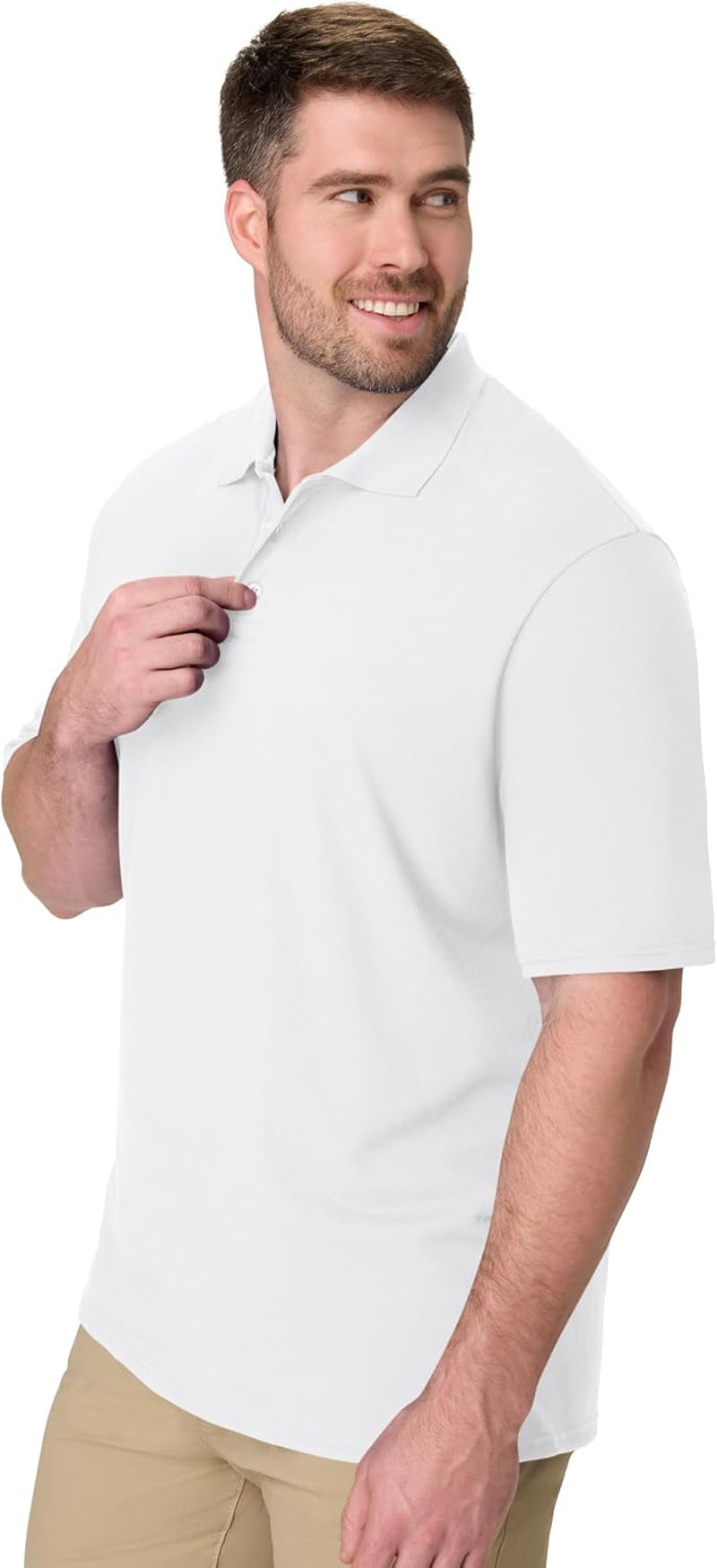 Men’S X-Temp Short Sleeve Polo Shirt, Midweight Men'S Shirt