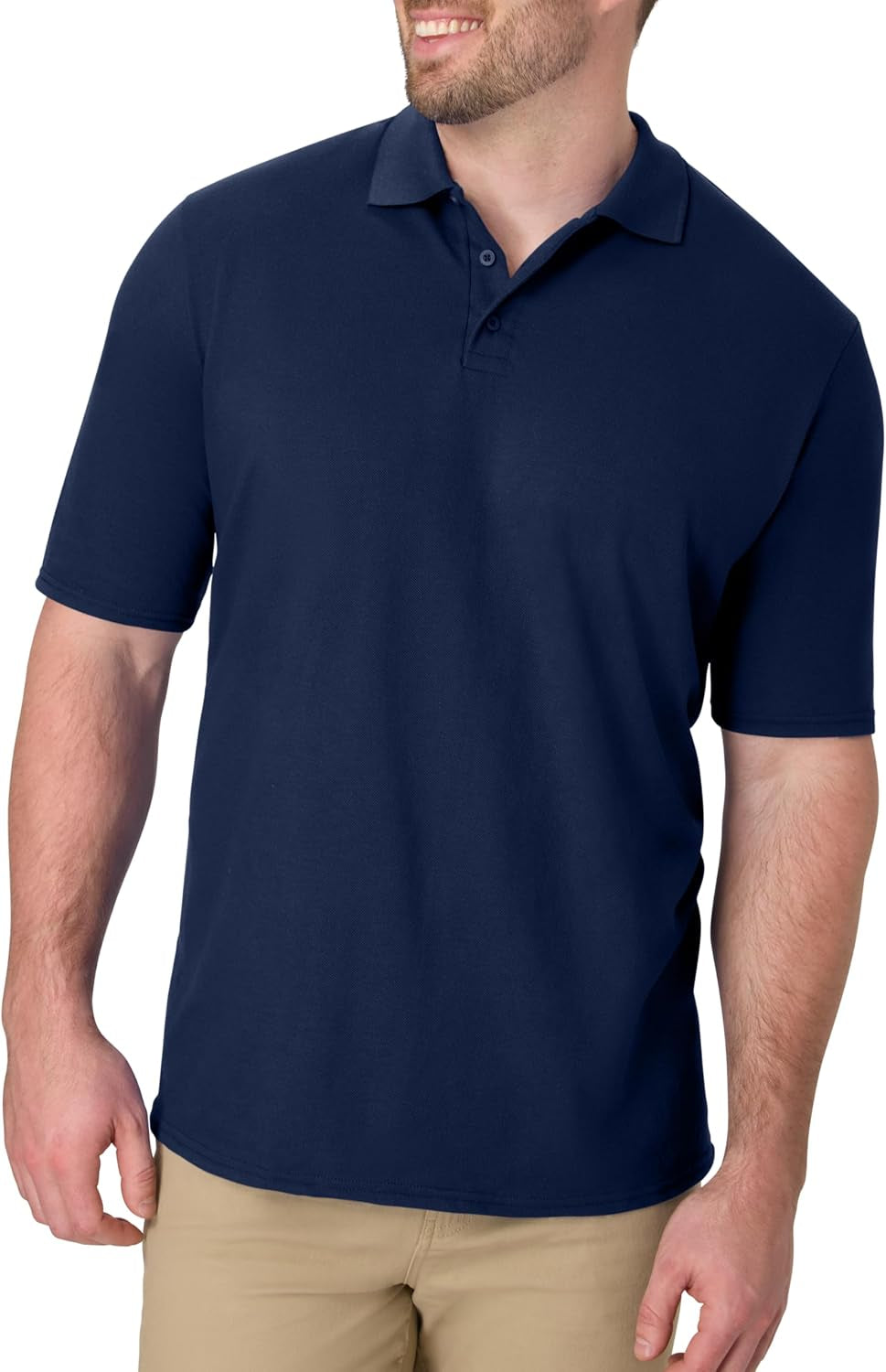 Men’S X-Temp Short Sleeve Polo Shirt, Midweight Men'S Shirt