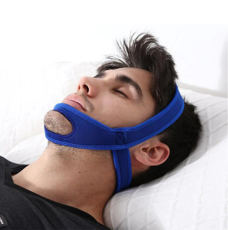 Anti Snoring Chin Strap Sleep Apnea Snore Stop Belt Snoreless Sleep Jaw Solution