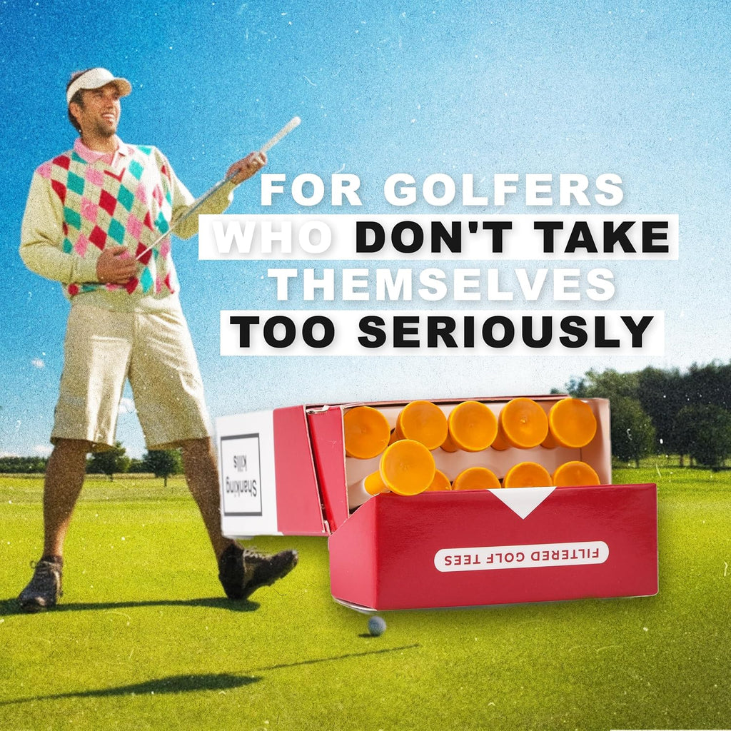 - Funny Golf Tees – Mulliganbro 10 Pack - Funny Golf Gift for Men - Parody Golf Accessories - Cool Novelty Tees for Golfers - Golf Gag Gift