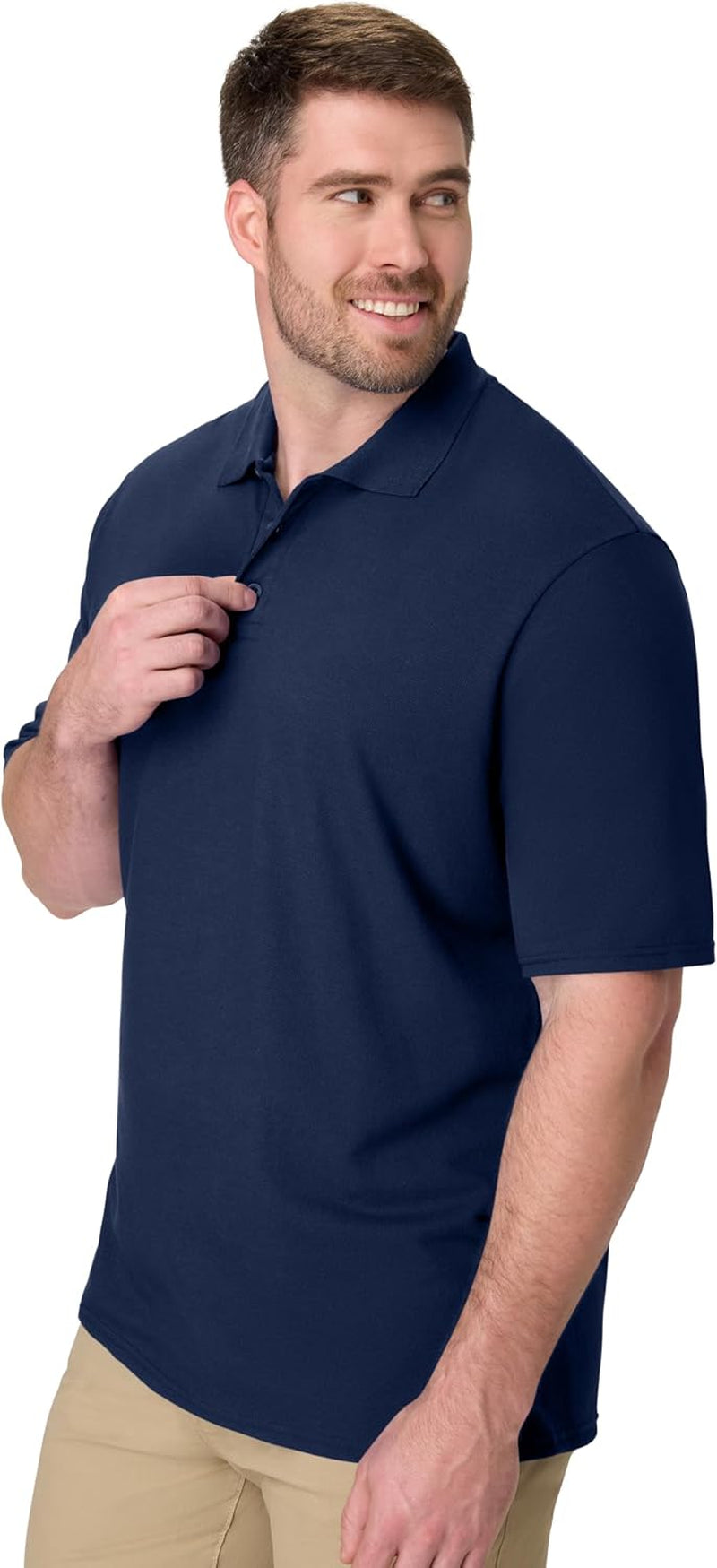 Men’S X-Temp Short Sleeve Polo Shirt, Midweight Men'S Shirt