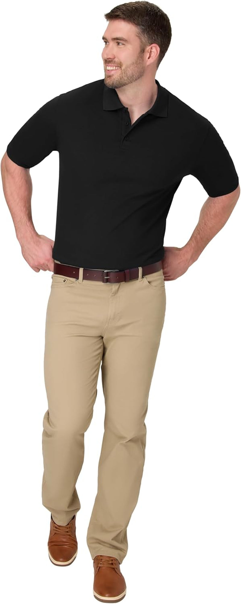 Men’S X-Temp Short Sleeve Polo Shirt, Midweight Men'S Shirt