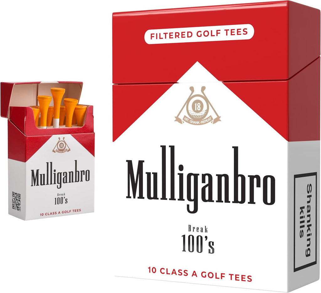 - Funny Golf Tees – Mulliganbro 10 Pack - Funny Golf Gift for Men - Parody Golf Accessories - Cool Novelty Tees for Golfers - Golf Gag Gift