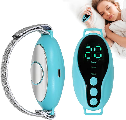 Handheld Sleep Aid Device, Palm Sleep Massage Anxiety Device | 3 Modes, Insomnia Relief, Microcurrent, Calm, Sleep Accessories, Relaxation Tools, Help