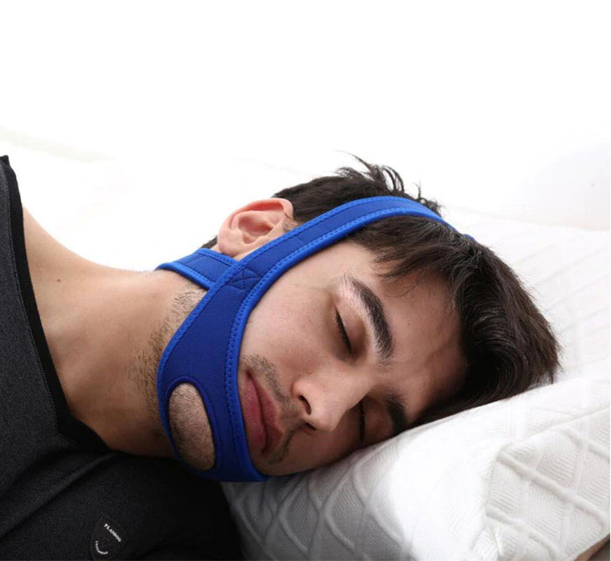 Anti Snoring Chin Strap Sleep Apnea Snore Stop Belt Snoreless Sleep Jaw Solution