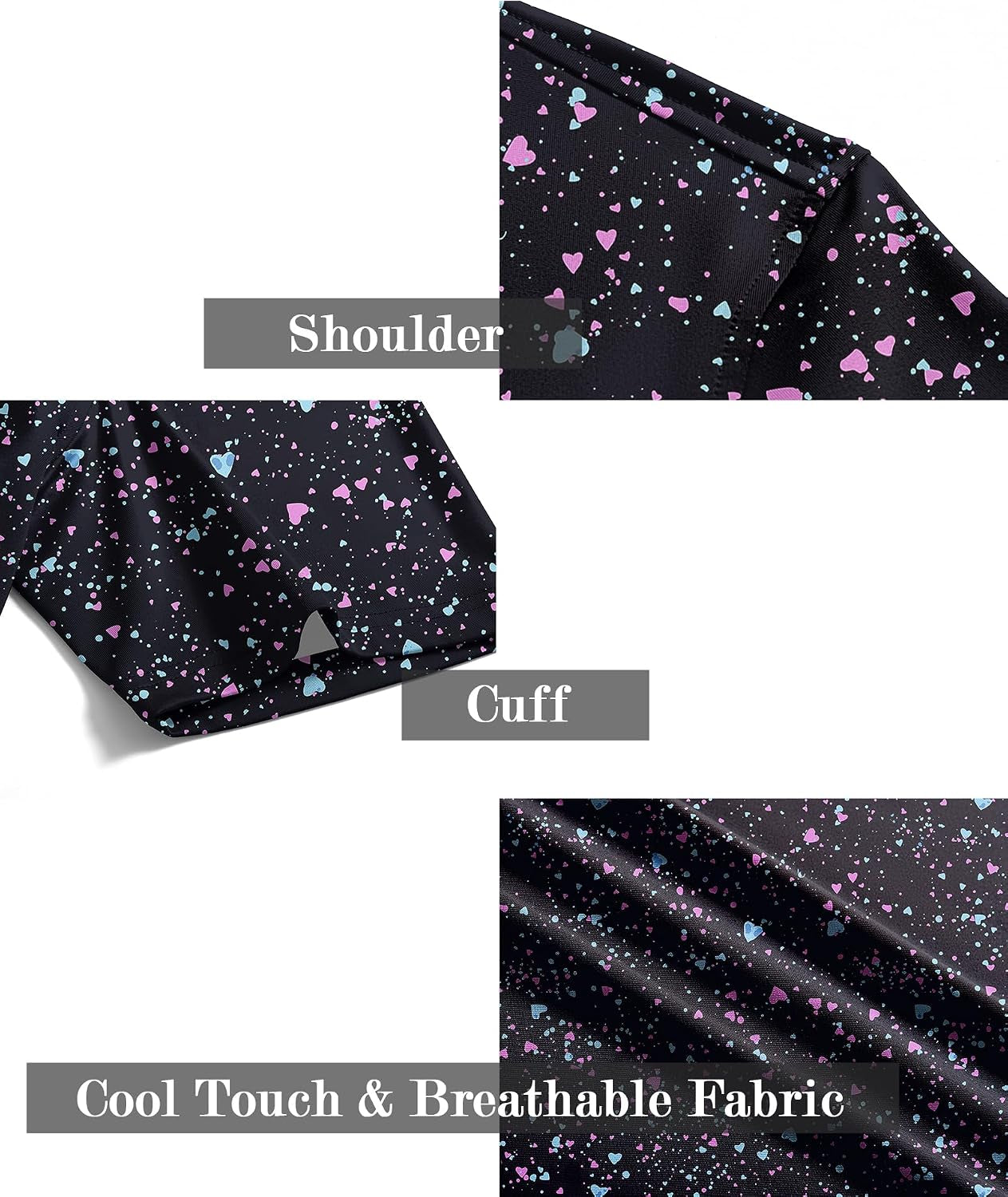 Mens Golf Shirt Short Sleeve Moisture Wicking Performance Daily Casual Print Patterns Collared Golf Polo Shirts for Men