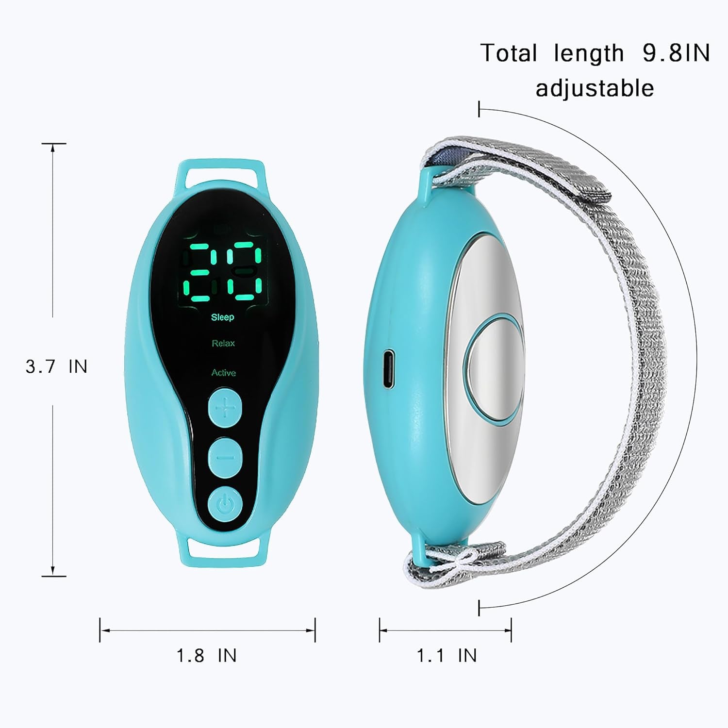Handheld Sleep Aid Device, Palm Sleep Massage Anxiety Device | 3 Modes, Insomnia Relief, Microcurrent, Calm, Sleep Accessories, Relaxation Tools, Help